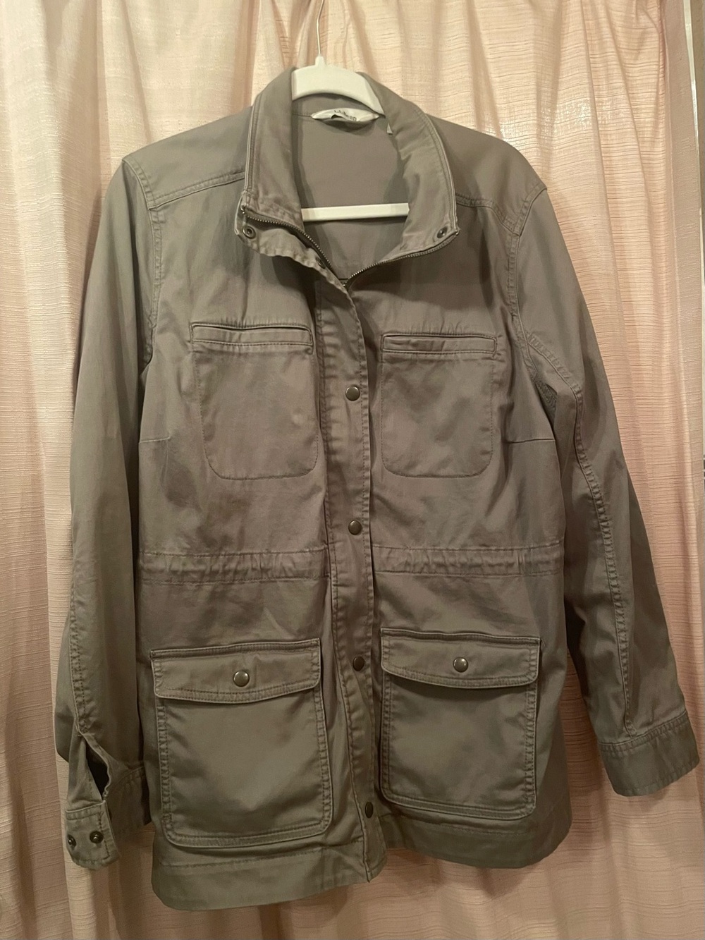 Women’s Green L.L. Bean Plus Size Classic Utility Jacket - 1X